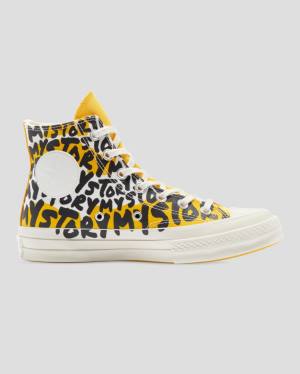 Zapatillas Altas Converse Chuck 70 My Story Tenis Amarillo | CV-527IHQ