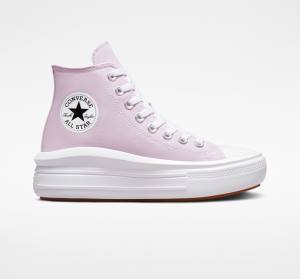 Zapatillas Altas Converse Chuck Taylor All Star Move Plataforma Seasonal Color Tenis Blancas Blancas | CV-192GMA