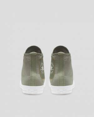 Zapatillas Altas Converse Chuck Taylor All Star Flight School Tenis Verde | CV-326YFA