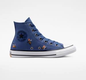 Zapatillas Altas Converse Chuck Taylor All Star We Are Stronger Together Tenis Indigo | CV-465LFU