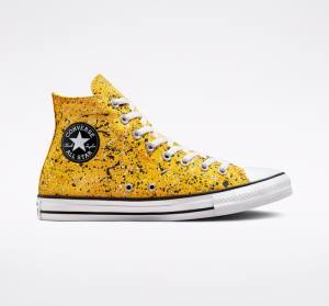 Zapatillas Altas Converse Chuck Taylor All Star Archive Paint Splatter Tenis Blancas | CV-543UYM