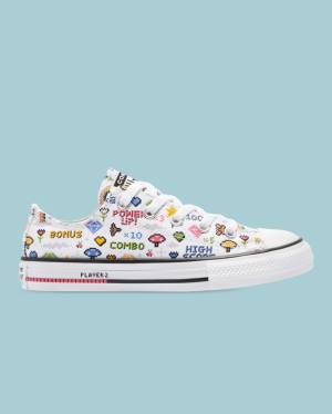 Zapatillas Altas Converse Chuck Taylor All Star Girls Gamer Tenis Blancas | CV-561MEG