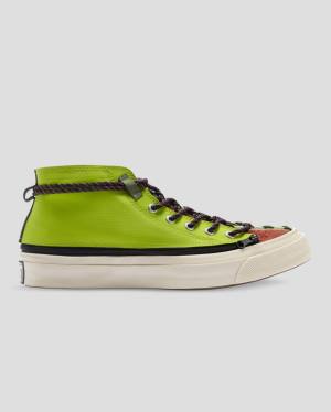 Zapatillas Altas Converse Deck Star Zip Tenis Verde | CV-216ZSU