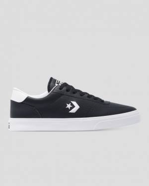 Zapatillas Bajas Converse Boulevard Faux Cuero Tenis Negras | CV-475MPX