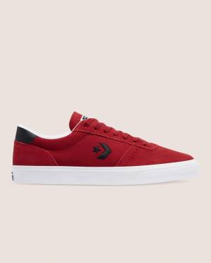 Zapatillas Bajas Converse Boulevard Gamuza Tenis Rojas | CV-741MEO