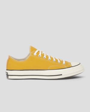 Zapatillas Bajas Converse Chuck 70 Vintage Lona Tenis Amarillo | CV-328OMW