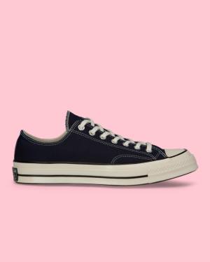 Zapatillas Bajas Converse Chuck 70 Vintage Lona Tenis Negras | CV-835RKJ