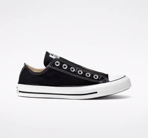 Zapatillas Bajas Converse Chuck Taylor All Star Slip Tenis Negras Blancas | CV-126OGA