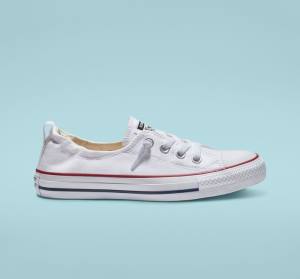 Zapatillas Bajas Converse Chuck Taylor All Star Shoreline White Slip On Tenis Blancas | CV-483QBU