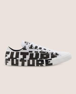 Zapatillas Bajas Converse Chuck Taylor All Star Create Future Tenis Negras Blancas | CV-673ADJ