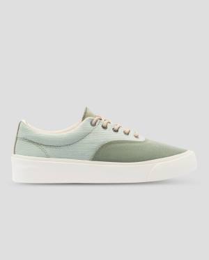 Zapatillas Bajas Converse Jungle Cloth Skidgrip Tenis Verde | CV-107AYH