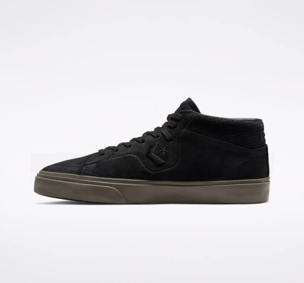 Tenis Para Montar Tabla Converse CONS Louie Lopez Pro Nubuck Cuero Tenis Negras Marrones Claro | CV-312PKU