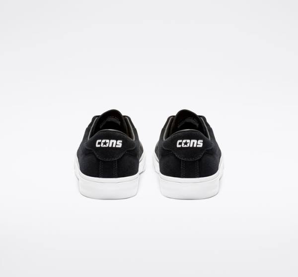 Tenis Para Montar Tabla Converse CONS Louie Lopez Pro Tenis Negras Blancas | CV-398WYL