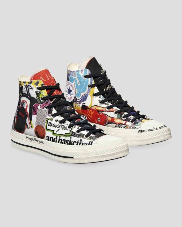 Zapatillas Altas Converse Chuck 70 Beat The World Tenis Multicolor | CV-051DEM