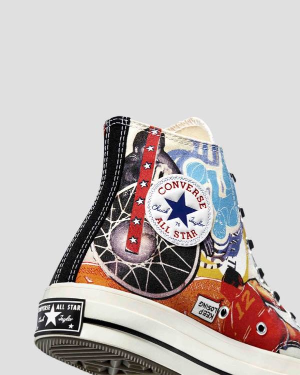 Zapatillas Altas Converse Chuck 70 Beat The World Tenis Multicolor | CV-051DEM