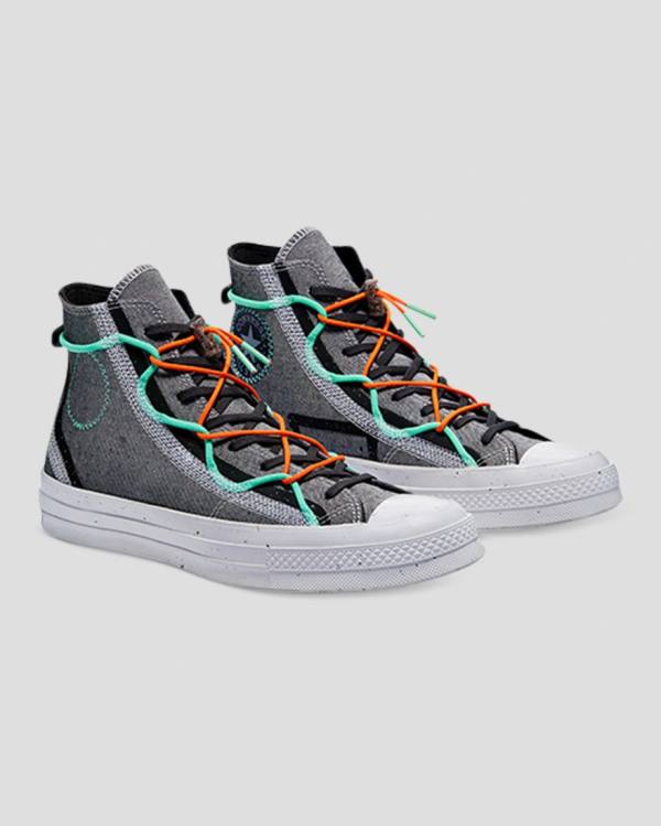 Zapatillas Altas Converse Chuck 70 Morphlon Tenis Gris | CV-254SCL