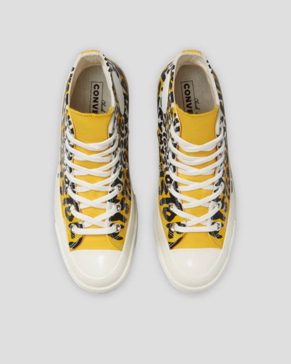 Zapatillas Altas Converse Chuck 70 My Story Tenis Amarillo | CV-527IHQ