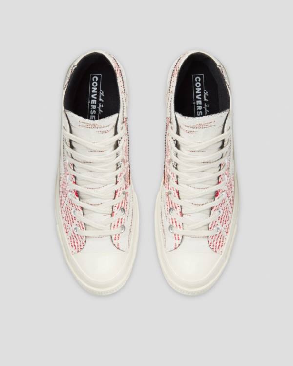 Zapatillas Altas Converse Chuck 70 Patchwork Tenis Rosas Gris | CV-742RWF