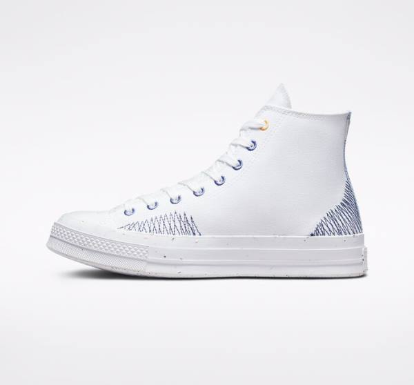 Zapatillas Altas Converse Chuck 70 Stitched Tenis Indigo | CV-309SDX