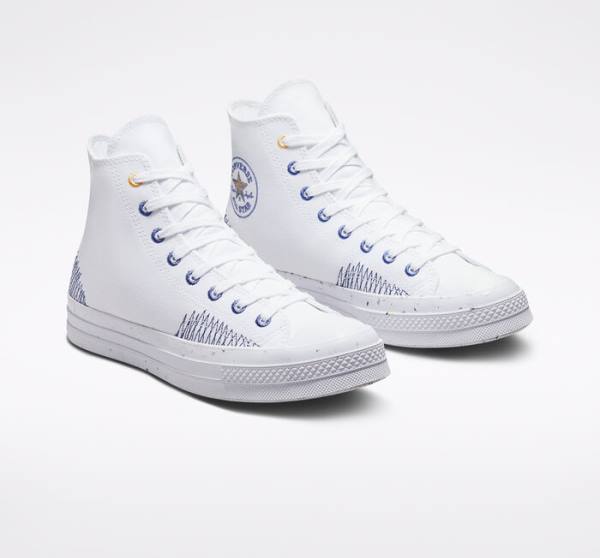 Zapatillas Altas Converse Chuck 70 Stitched Tenis Indigo | CV-315CJQ