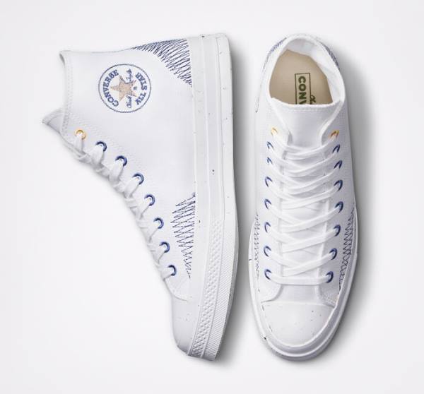 Zapatillas Altas Converse Chuck 70 Stitched Tenis Indigo | CV-345VFM