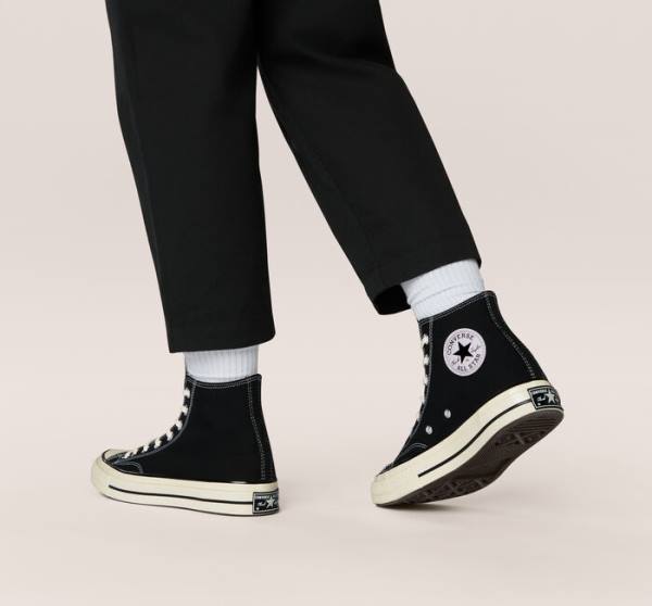 Zapatillas Altas Converse Chuck 70 Tenis Negras | CV-930RXN