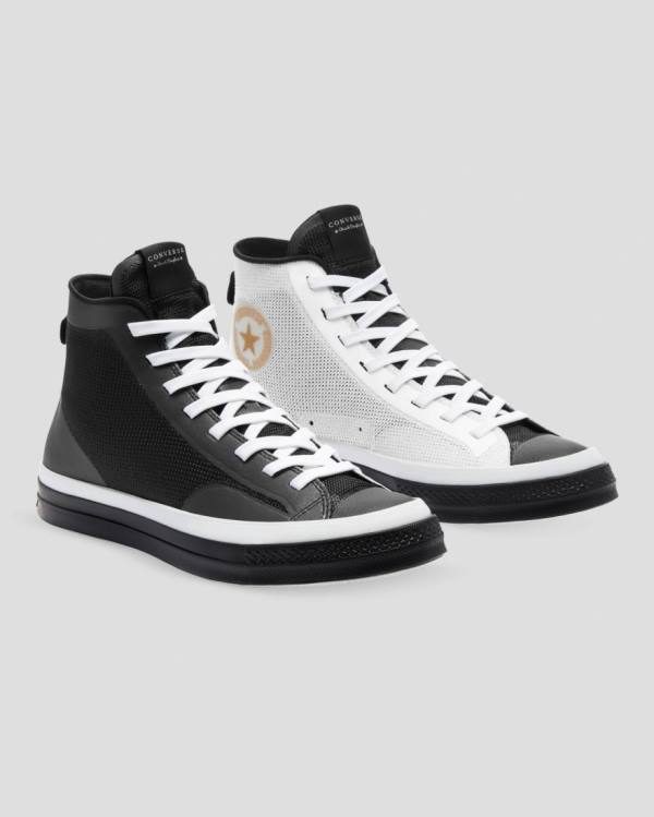 Zapatillas Altas Converse Chuck 70 Then & Now Tenis Negras Blancas | CV-860BUQ