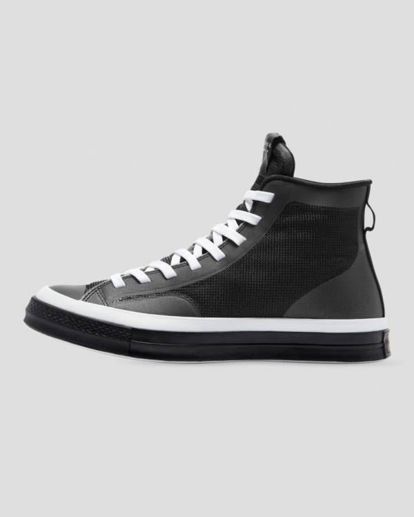 Zapatillas Altas Converse Chuck 70 Then & Now Tenis Negras Blancas | CV-860BUQ