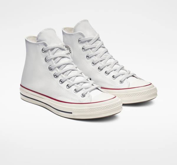 Zapatillas Altas Converse Chuck 70 Vintage Lona Tenis Blancas | CV-016OFI