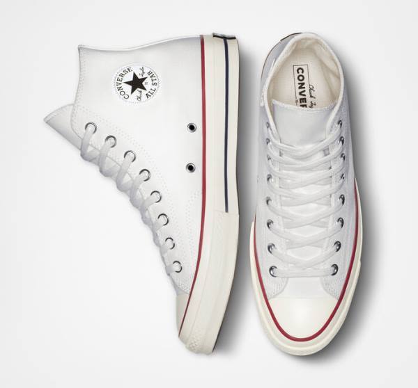 Zapatillas Altas Converse Chuck 70 Vintage Lona Tenis Blancas | CV-835BAF