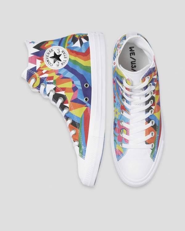 Zapatillas Altas Converse Chuck Taylor All Star Pride Tenis Multicolor | CV-045HZX