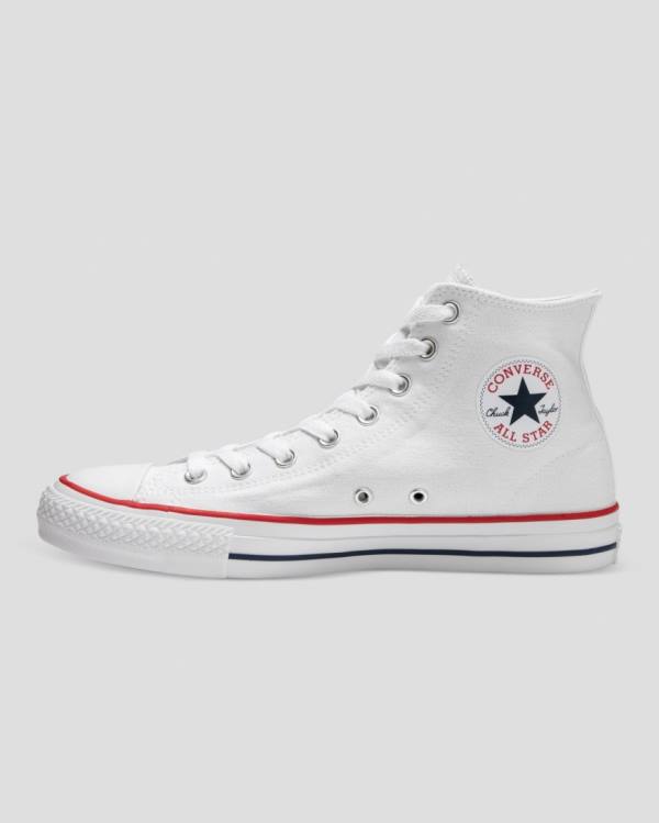 Zapatillas Altas Converse Chuck Taylor All Star Pro Lona Tenis Blancas | CV-120RHP