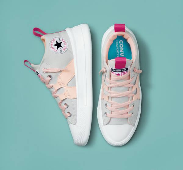 Zapatillas Altas Converse Chuck Taylor All Star Ultra Easy-On Mid Tenis Rosas Rosas | CV-150SZA