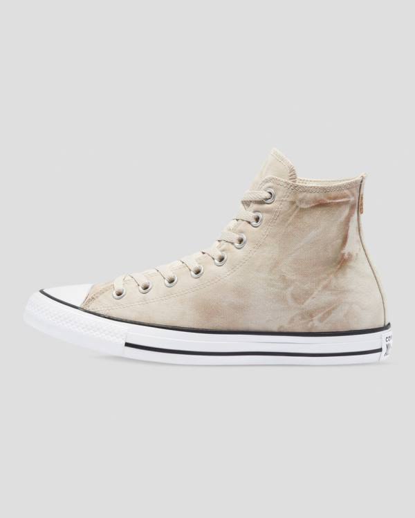 Zapatillas Altas Converse Chuck Taylor All Star Summer Daze Wash Tenis Kaki | CV-165BOE