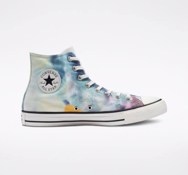 Zapatillas Altas Converse Chuck Taylor All Star Tie-Dye Tenis Multicolor | CV-215FCK