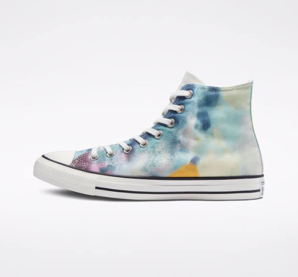 Zapatillas Altas Converse Chuck Taylor All Star Tie-Dye Tenis Multicolor | CV-241JKH