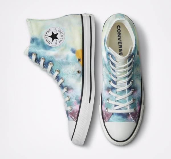 Zapatillas Altas Converse Chuck Taylor All Star Tie-Dye Tenis Multicolor | CV-241JKH