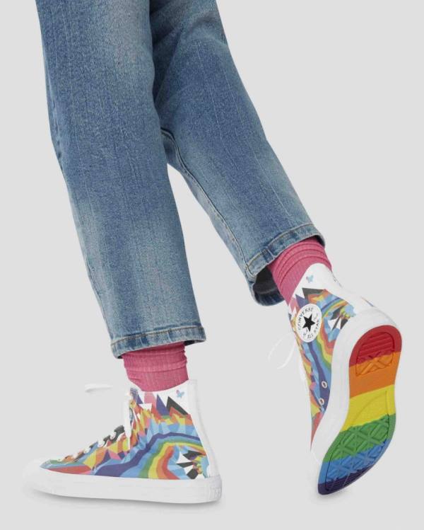 Zapatillas Altas Converse Chuck Taylor All Star Pride Tenis Multicolor | CV-248ATZ