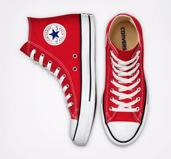 Zapatillas Altas Converse Chuck Taylor All Star Classic Tenis Rojas | CV-271DLY