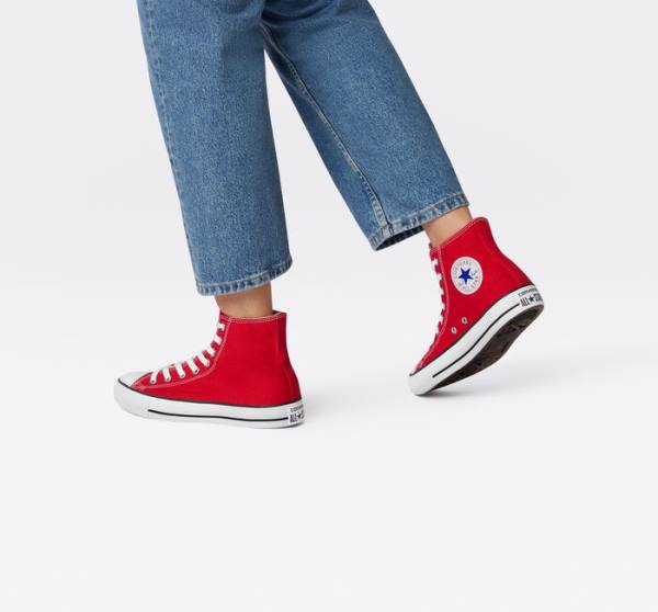 Zapatillas Altas Converse Chuck Taylor All Star Classic Tenis Rojas | CV-271DLY