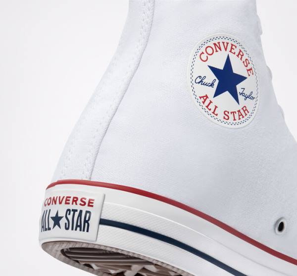 Zapatillas Altas Converse Chuck Taylor All Star White Tenis Blancas | CV-305DLS