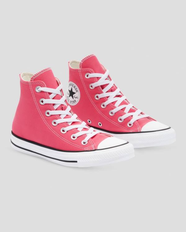 Zapatillas Altas Converse Chuck Taylor All Star Seasonal Colour Tenis Rosas | CV-340TUA