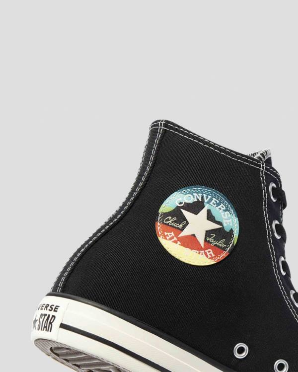 Zapatillas Altas Converse Chuck Taylor All Star National Parks Patch Tenis Negras | CV-345VAS