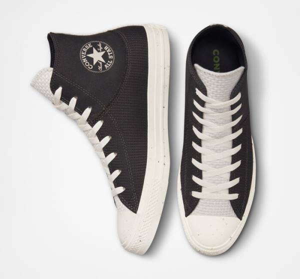 Zapatillas Altas Converse Chuck Taylor All Star Crafted Lona Tenis Marrones | CV-364SUE