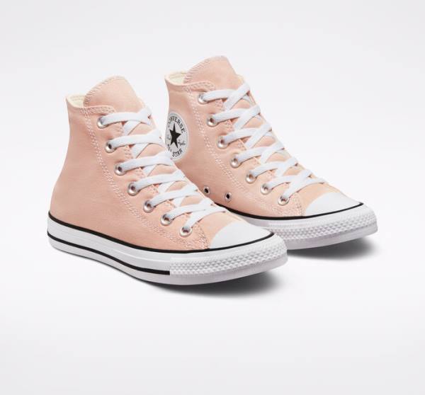 Zapatillas Altas Converse Chuck Taylor All Star Seasonal Color Tenis Rosas | CV-372WLK