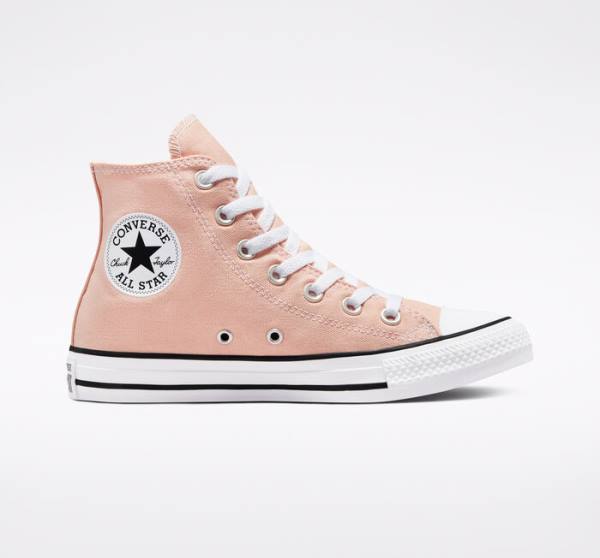 Zapatillas Altas Converse Chuck Taylor All Star Seasonal Color Tenis Rosas | CV-372WLK