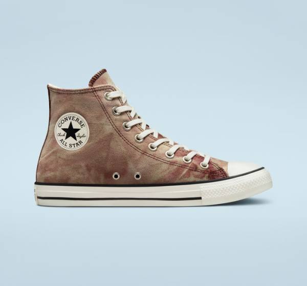 Zapatillas Altas Converse Chuck Taylor All Star Washed Lona Tenis Negras | CV-382MDT