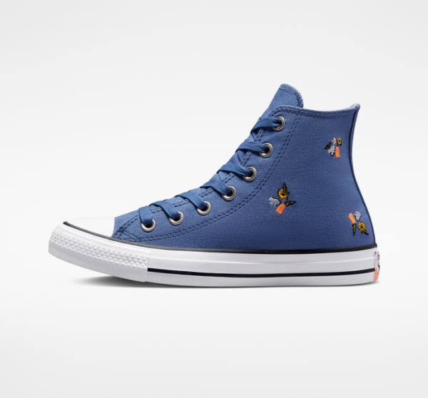 Zapatillas Altas Converse Chuck Taylor All Star We Are Stronger Together Tenis Indigo | CV-387VES