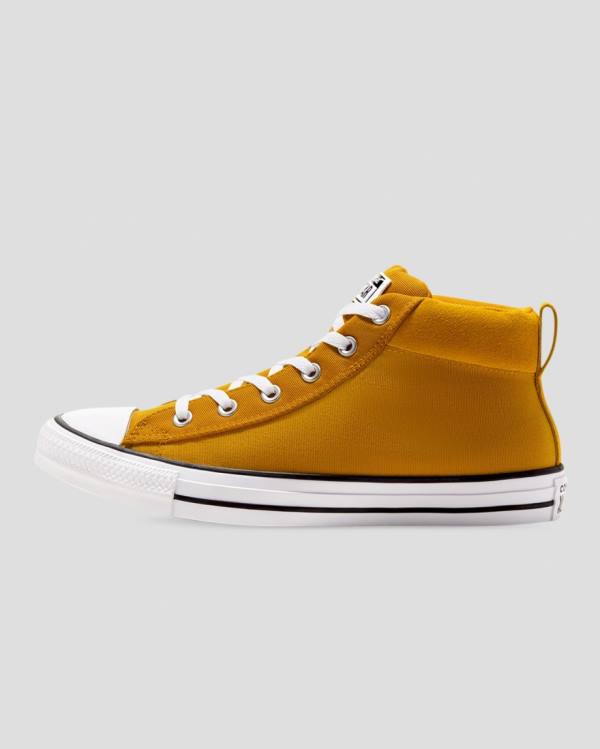 Zapatillas Altas Converse Chuck Taylor All Star Calle Mix And Match Tenis Amarillo | CV-452QXT