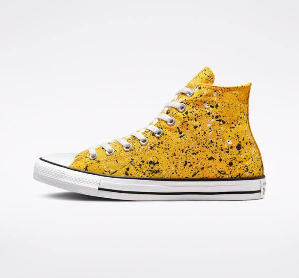 Zapatillas Altas Converse Chuck Taylor All Star Archive Paint Splatter Tenis Blancas | CV-460AYW